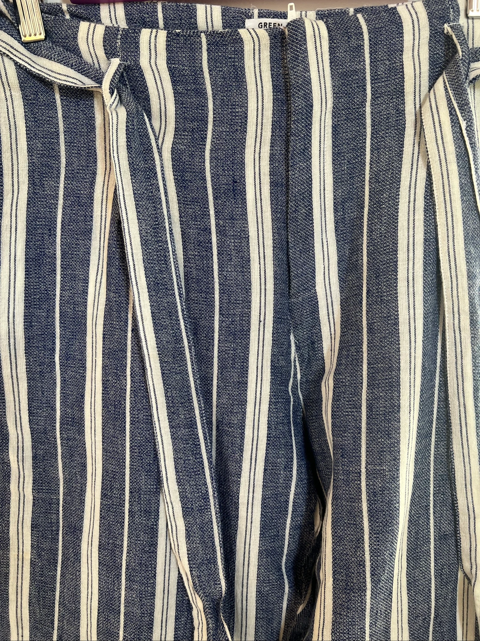 Green Coast linen trousers – photo 2